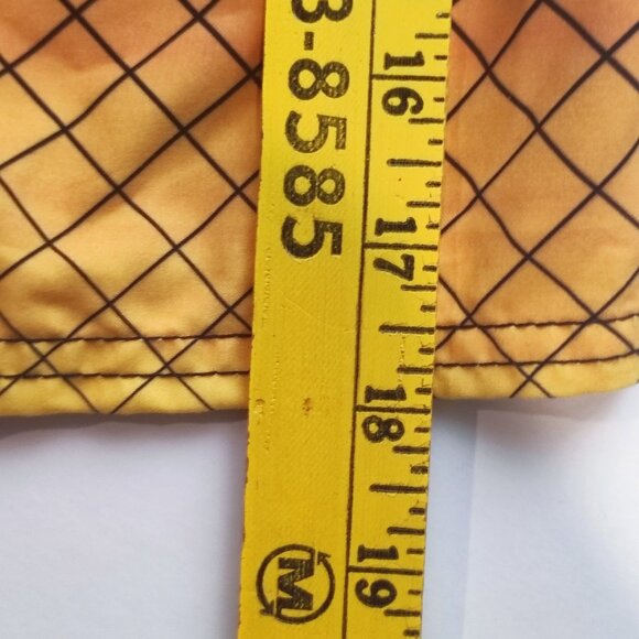 O'Neill board short / swim trunk orange shades checkered boy's size 14 - Picture 12 of 13